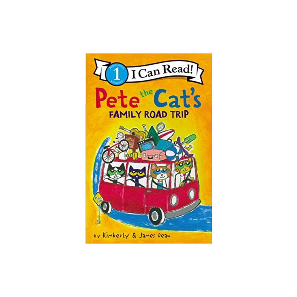 Produktbild för Pete the Cat’s Family Road Trip (häftad, eng)