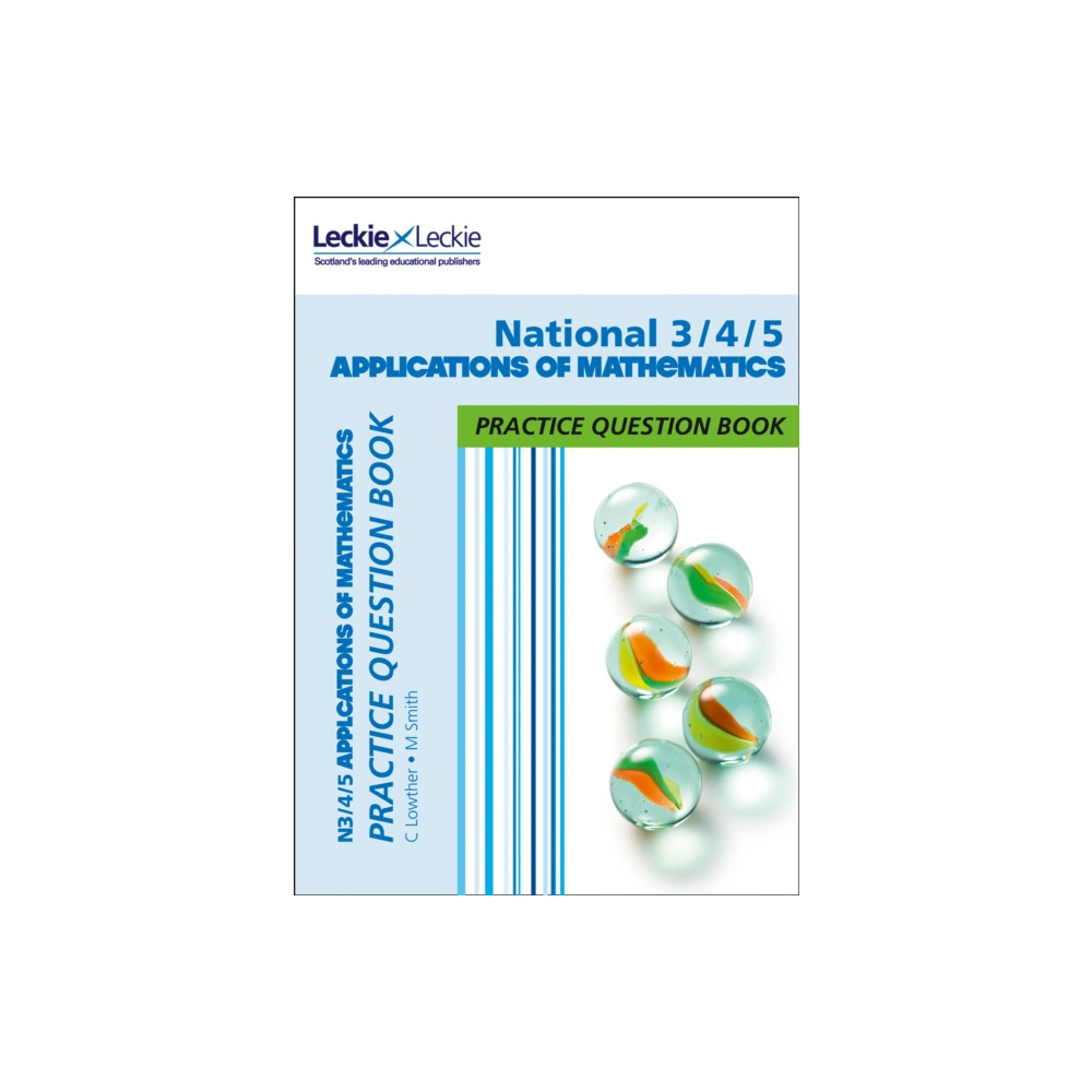 Produktbild för National 3/4/5 Applications of Maths (häftad, eng)