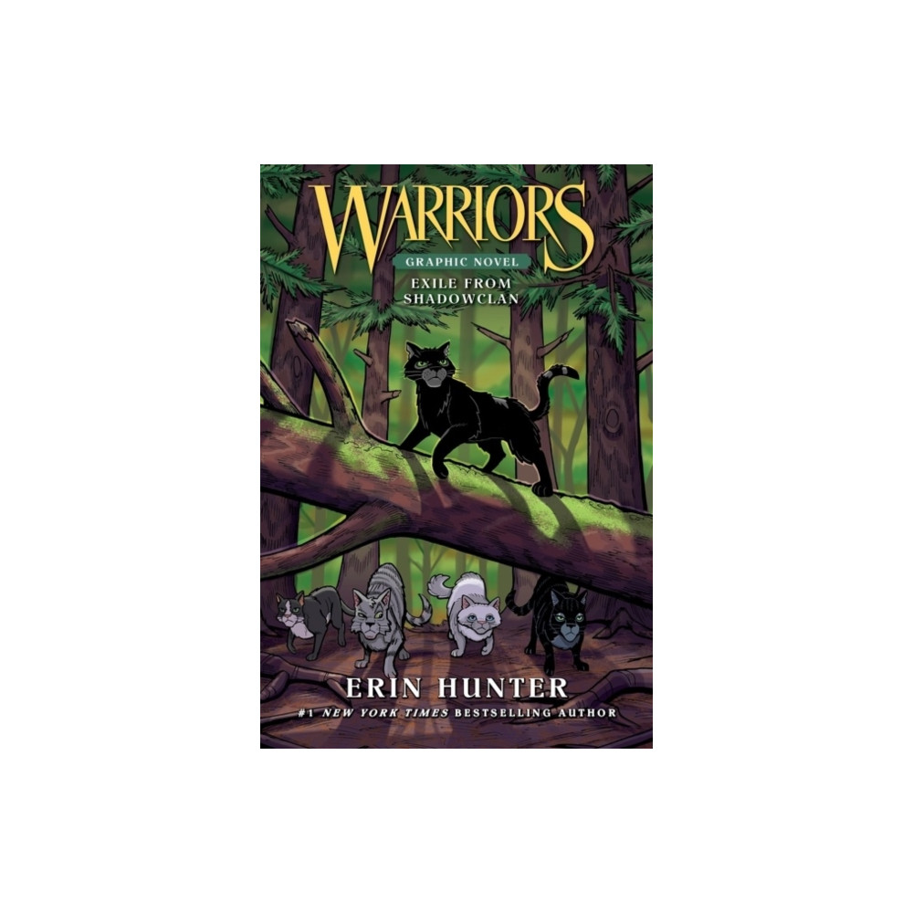Produktbild för Warriors: Exile from ShadowClan (Full-Color Adventure) (häftad, eng)