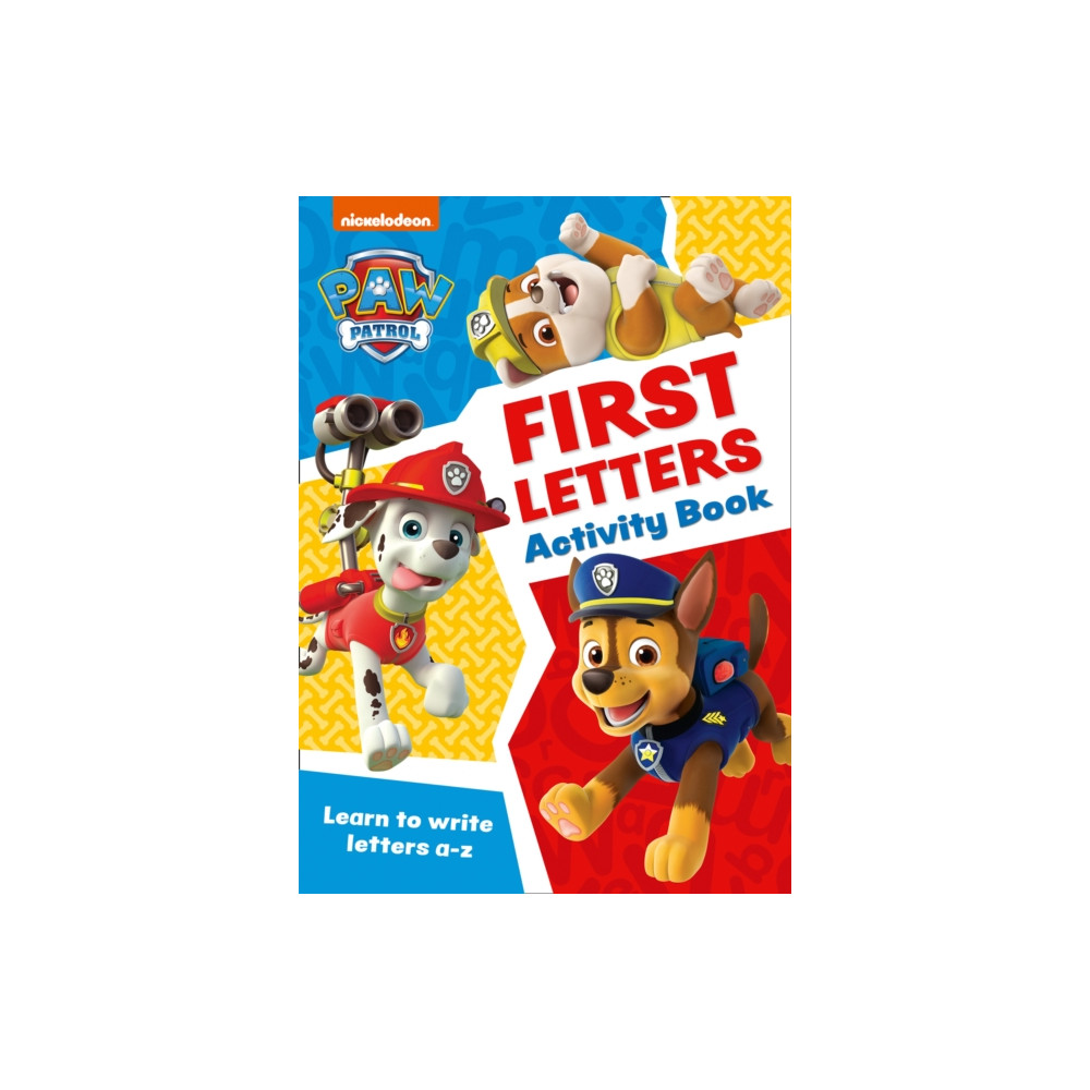 Produktbild för PAW Patrol First Letters Activity Book (häftad, eng)