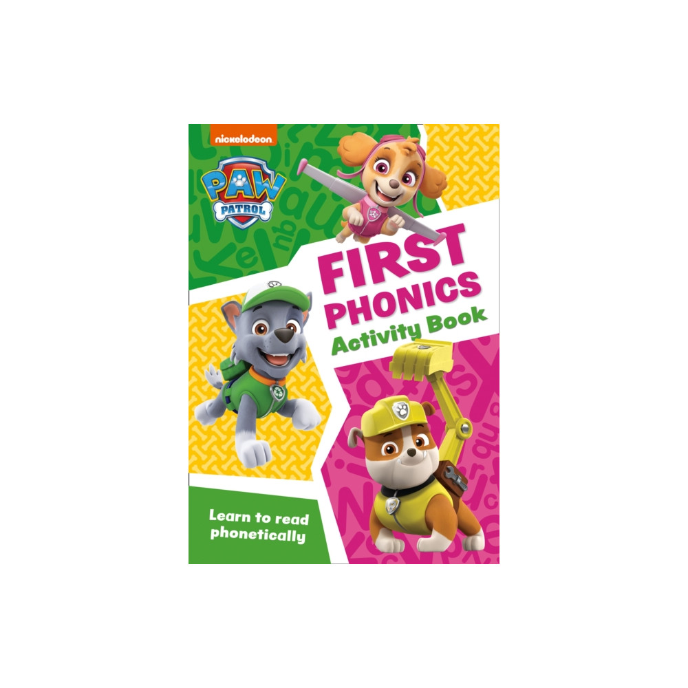 Produktbild för PAW Patrol First Phonics Activity Book (häftad, eng)