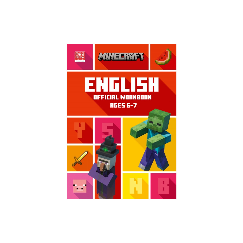 Produktbild för Minecraft English Ages 6-7 (häftad, eng)