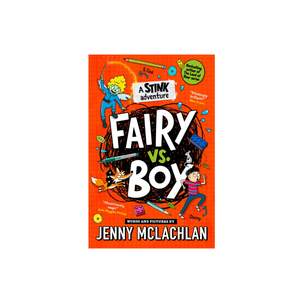 Produktbild för Stink: Fairy vs Boy (häftad, eng)