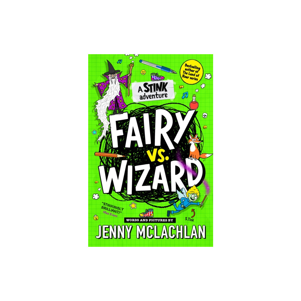 Produktbild för Stink: Fairy vs Wizard (häftad, eng)