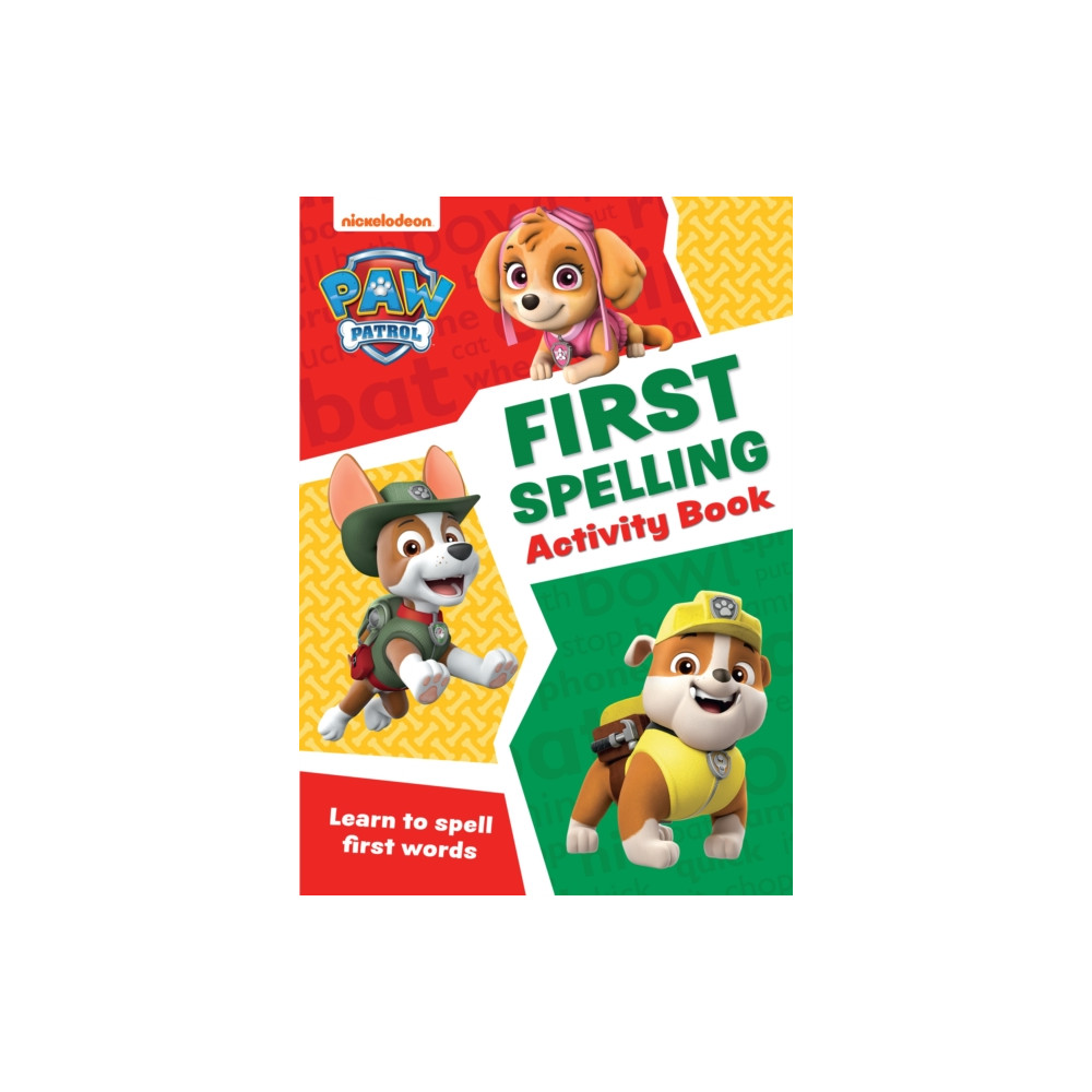Produktbild för PAW Patrol First Spelling Activity Book (häftad, eng)
