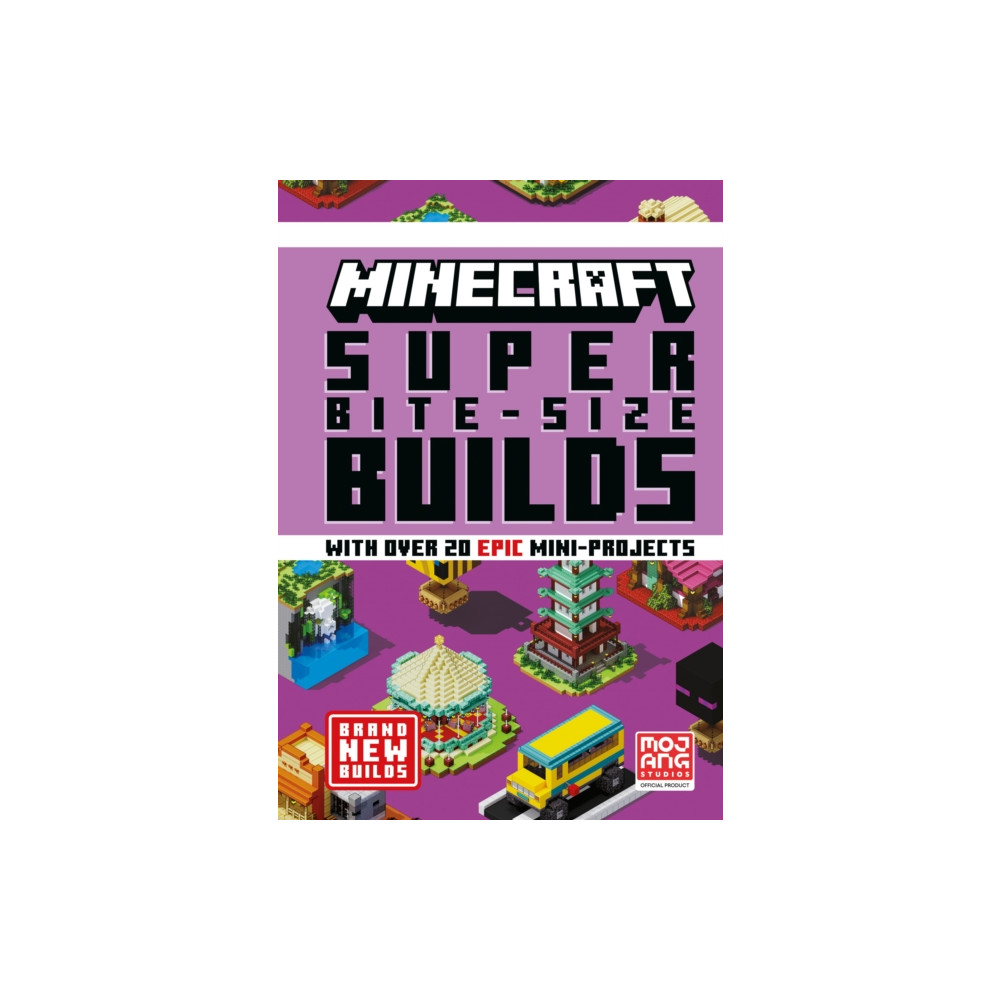 Produktbild för MINECRAFT SUPER BITE-SIZE BUILDS (inbunden, eng)