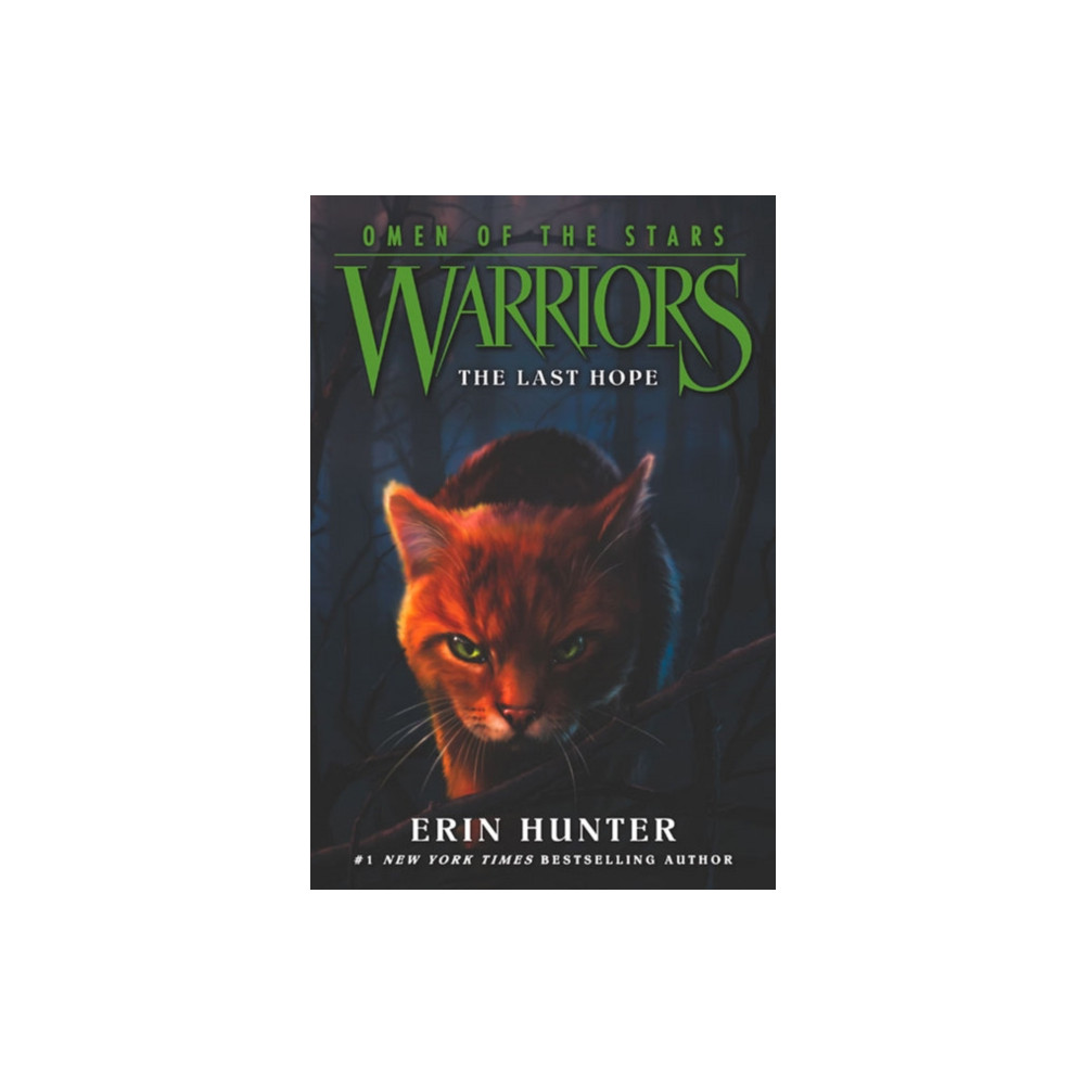 Produktbild för Warriors: Omen of the Stars #6: The Last Hope (häftad, eng)