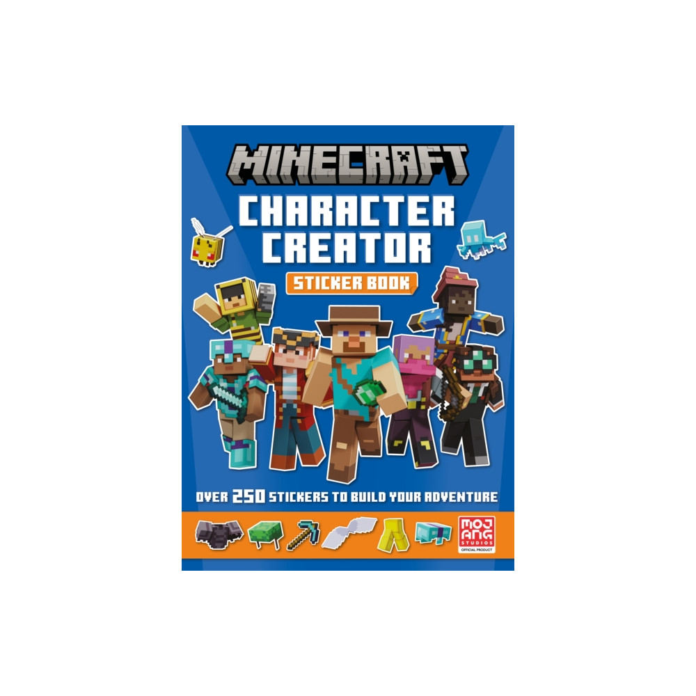 Produktbild för Minecraft Character Creator Sticker Book (häftad, eng)