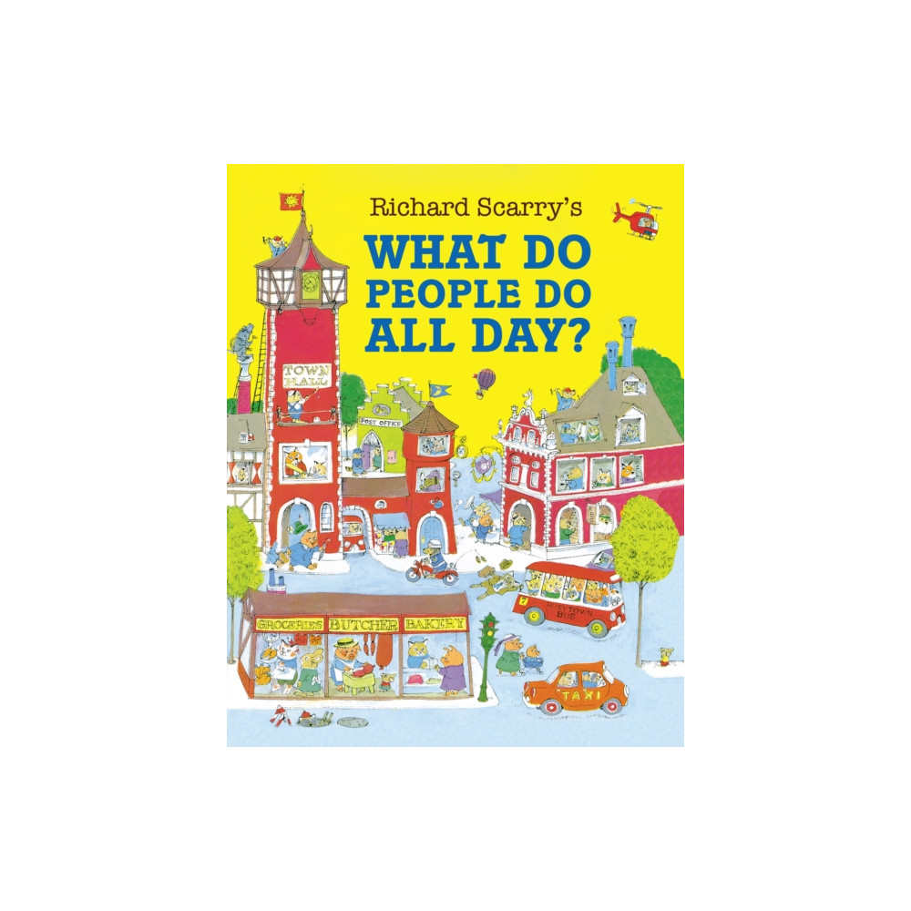 Produktbild för What Do People Do All Day? (häftad, eng)
