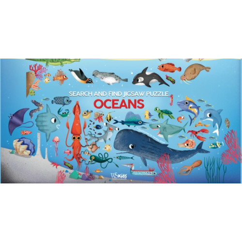 White Star Oceans: Search and Find Jigsaw Puzzle (bok, board book, eng)