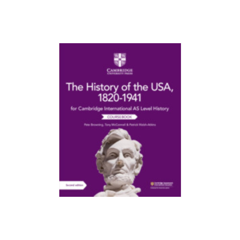 Produktbild för Cambridge International AS Level History The History of the USA, 1820–1941 Coursebook (häftad, eng)