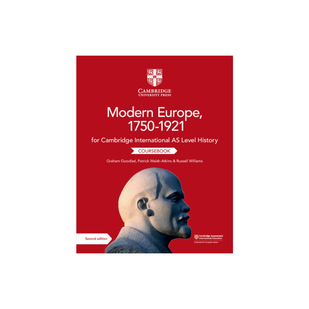 Produktbild för Cambridge International AS Level History Modern Europe, 1750–1921 Coursebook (häftad, eng)