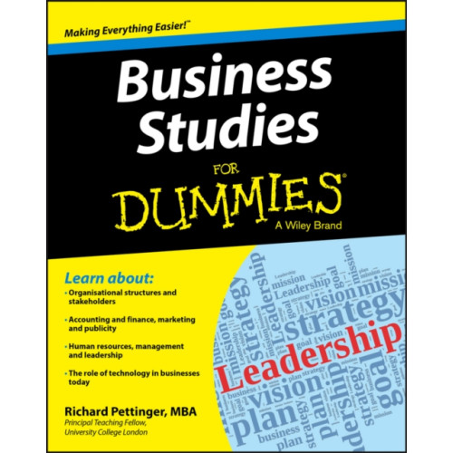 John Wiley & Sons Inc Business Studies For Dummies (häftad, eng)