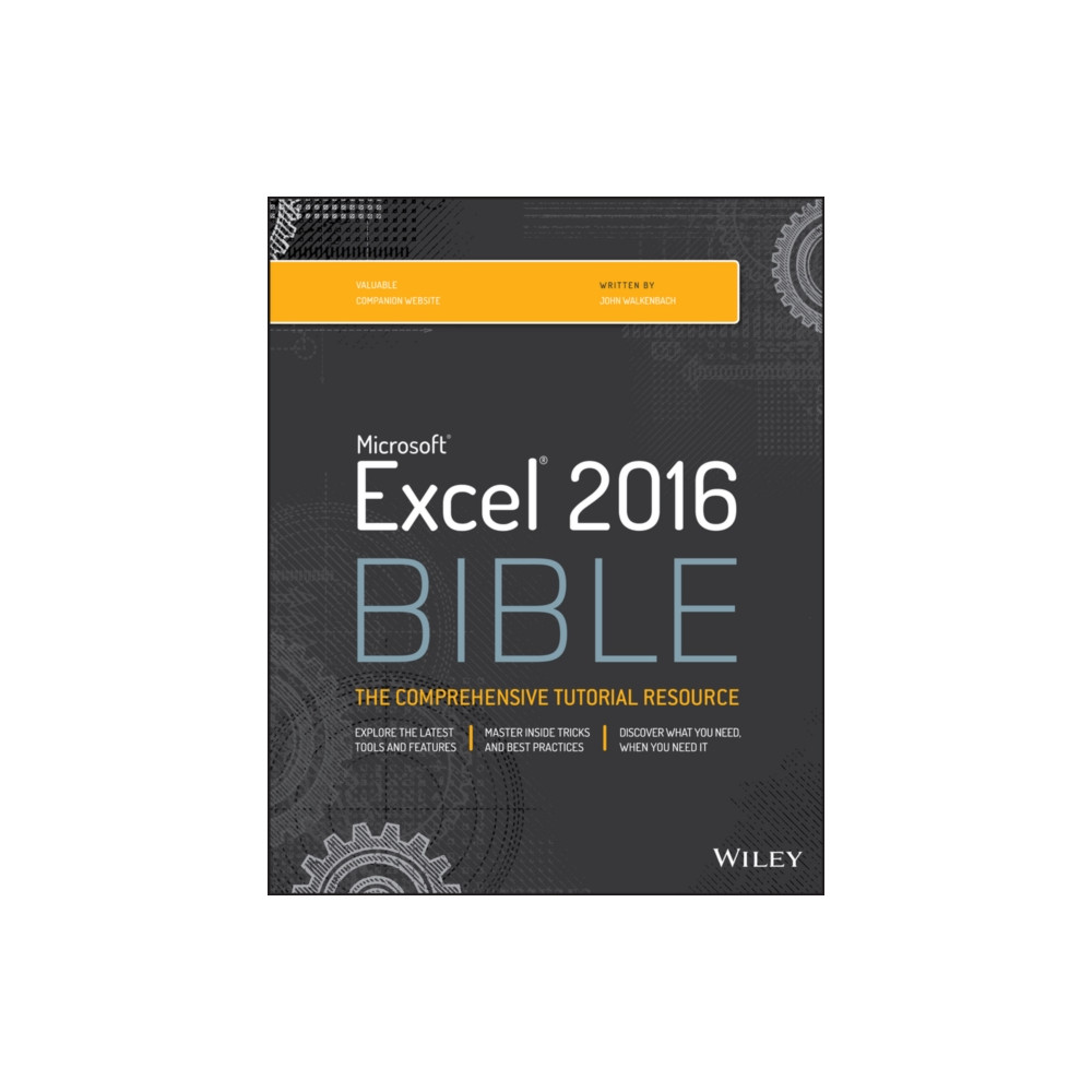Produktbild för Excel 2016 Bible (häftad, eng)