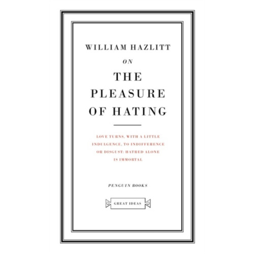 Penguin books ltd On the Pleasure of Hating (häftad, eng)