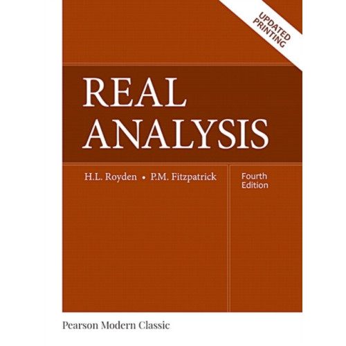 Pearson Education (US) Real Analysis (Classic Version) (häftad, eng)