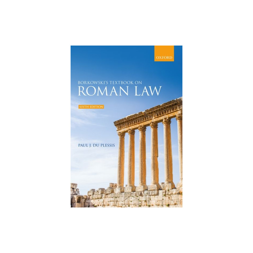 Produktbild för Borkowski's Textbook on Roman Law (häftad, eng)