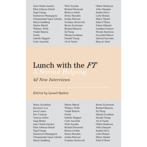 Penguin books ltd Lunch with the FT (inbunden, eng)