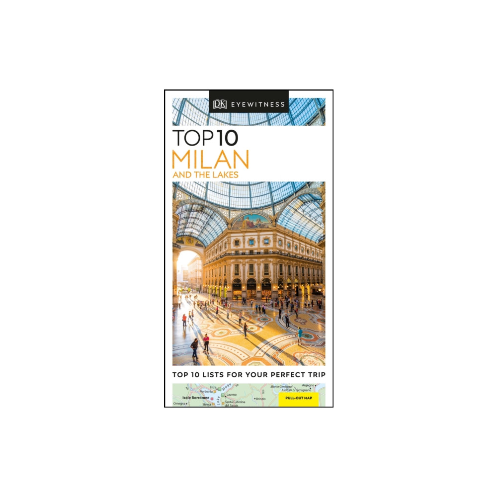Produktbild för DK Top 10 Milan and the Lakes (häftad, eng)