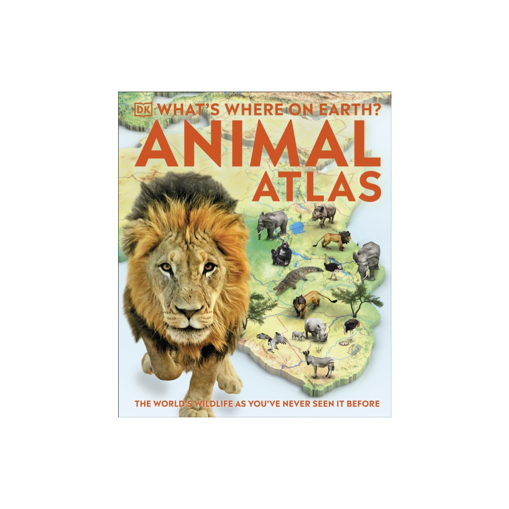 Produktbild för What's Where on Earth? Animal Atlas (inbunden, eng)