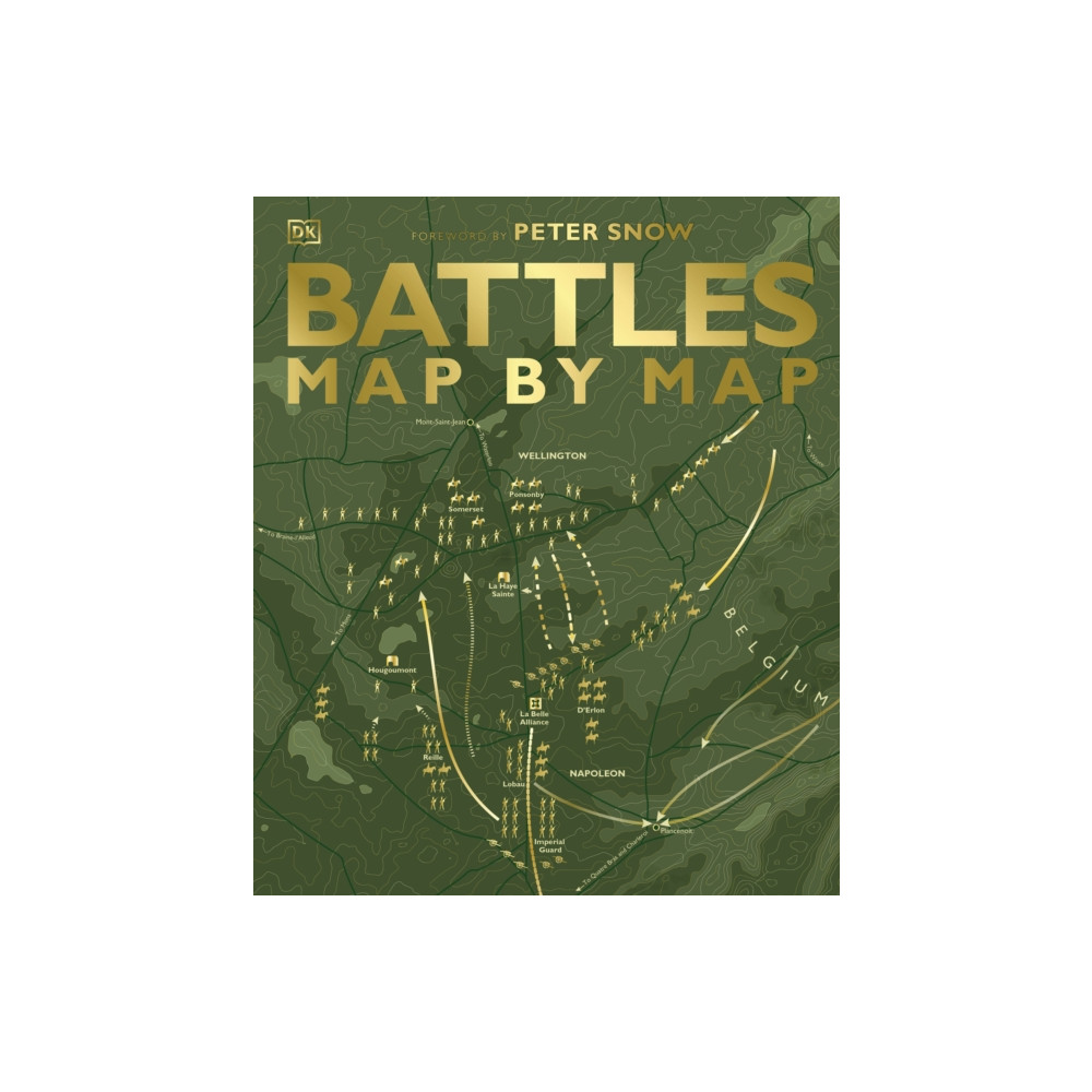 Produktbild för Battles Map by Map (inbunden, eng)