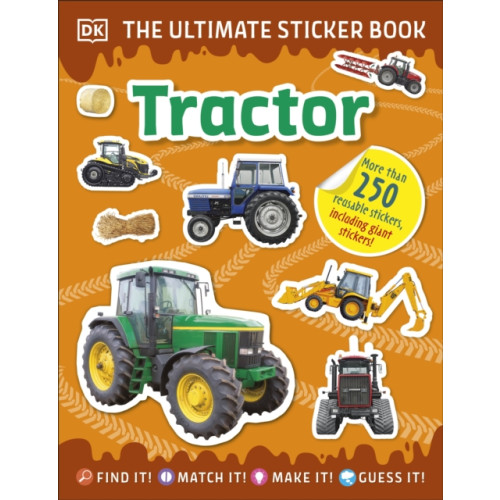 Dorling Kindersley Ltd Ultimate Sticker Book Tractor (häftad, eng)
