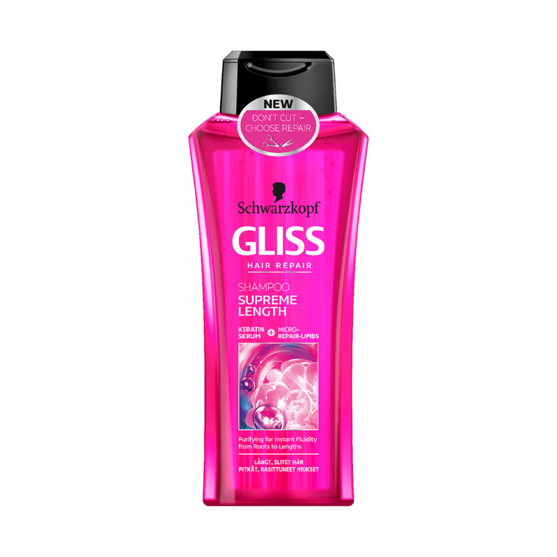 Produktbild för Gliss Supreme Length Shampoo
