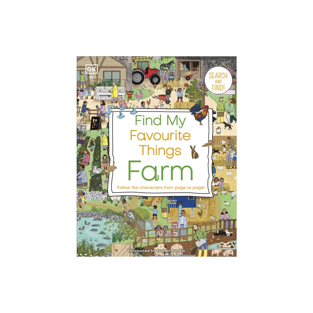 Produktbild för Find My Favourite Things Farm (bok, board book, eng)