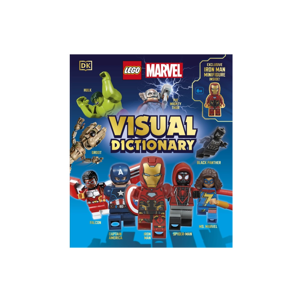 Produktbild för LEGO Marvel Visual Dictionary (inbunden, eng)