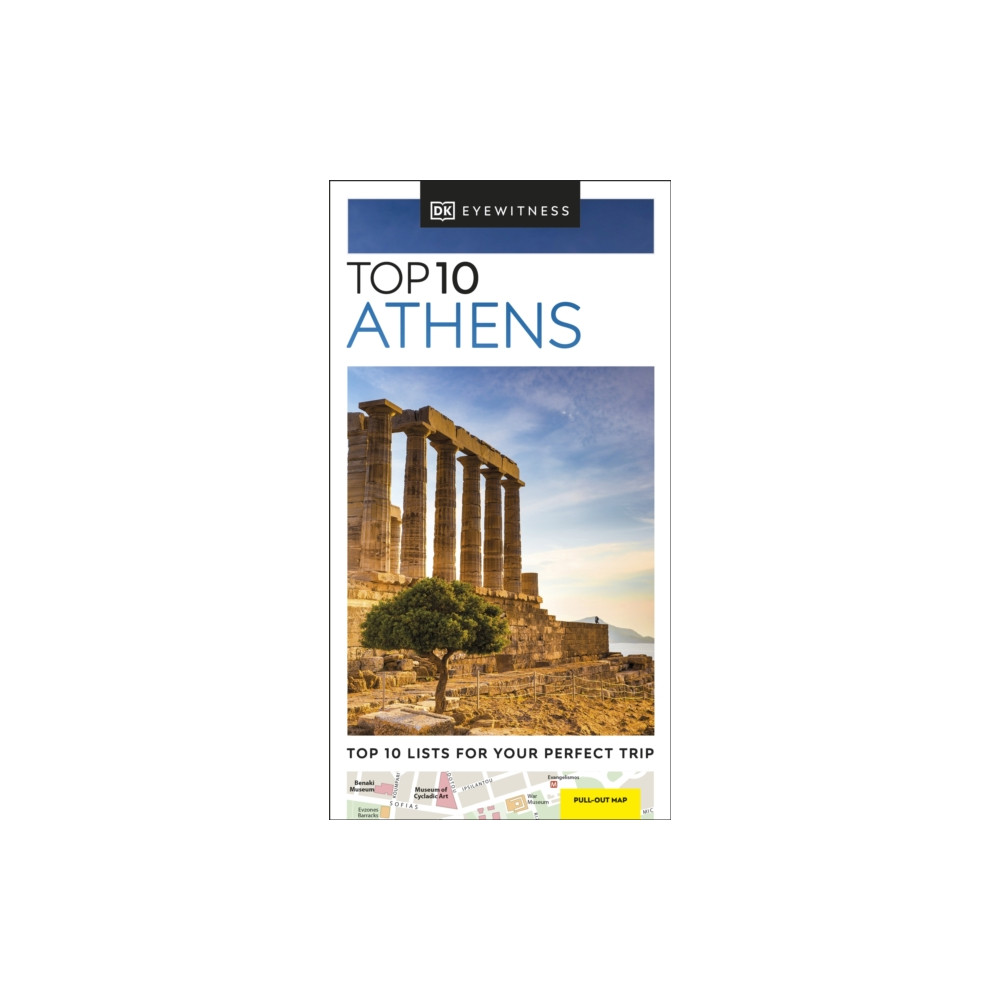 Produktbild för DK Top 10 Athens (häftad, eng)