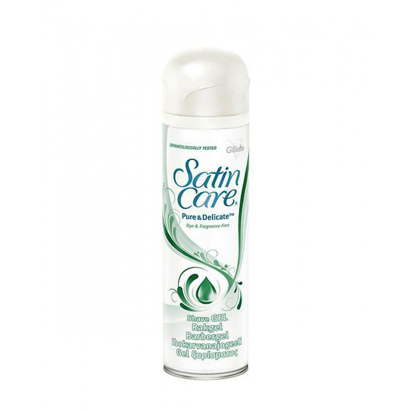 Produktbild för Satin Care Pure & Delicate Rakgel