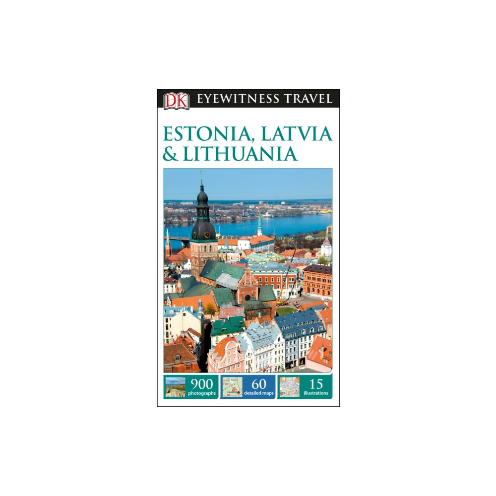 Produktbild för DK Estonia, Latvia and Lithuania (häftad, eng)