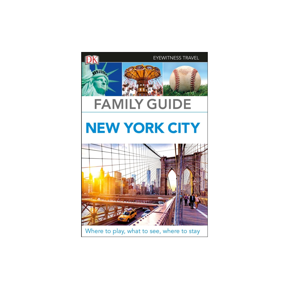 Produktbild för DK Family Guide New York City (häftad, eng)