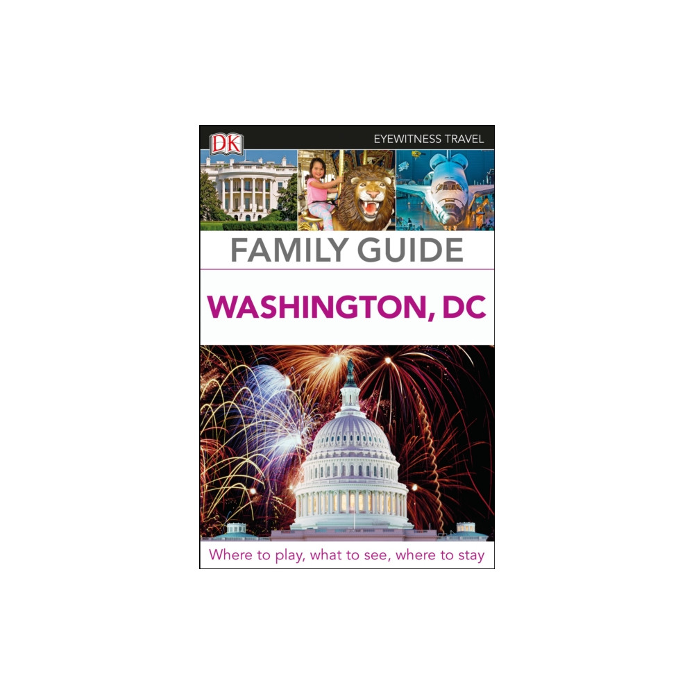 Produktbild för DK Family Guide Washington, DC (häftad, eng)