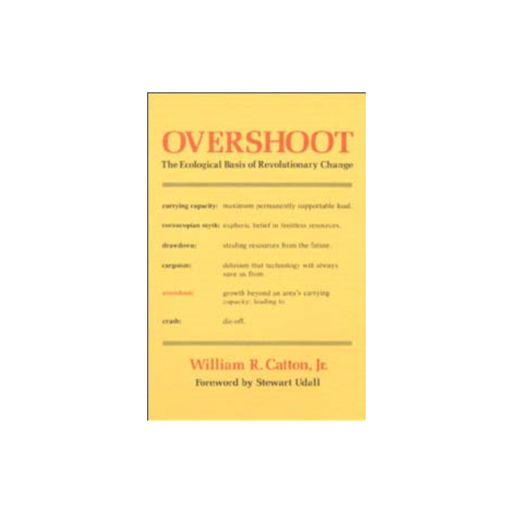 Produktbild för Overshoot (häftad, eng)