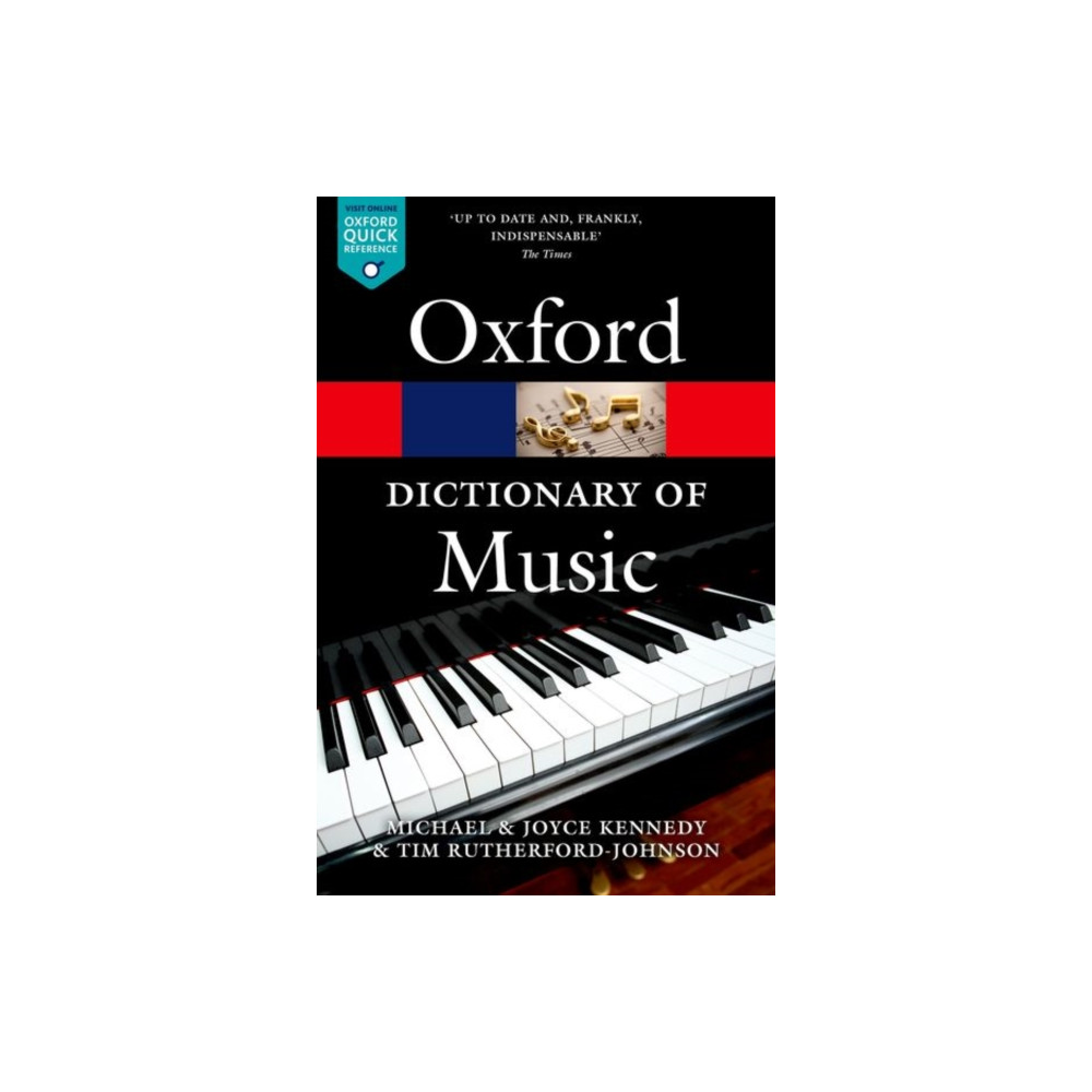 Produktbild för The Oxford Dictionary of Music (häftad, eng)