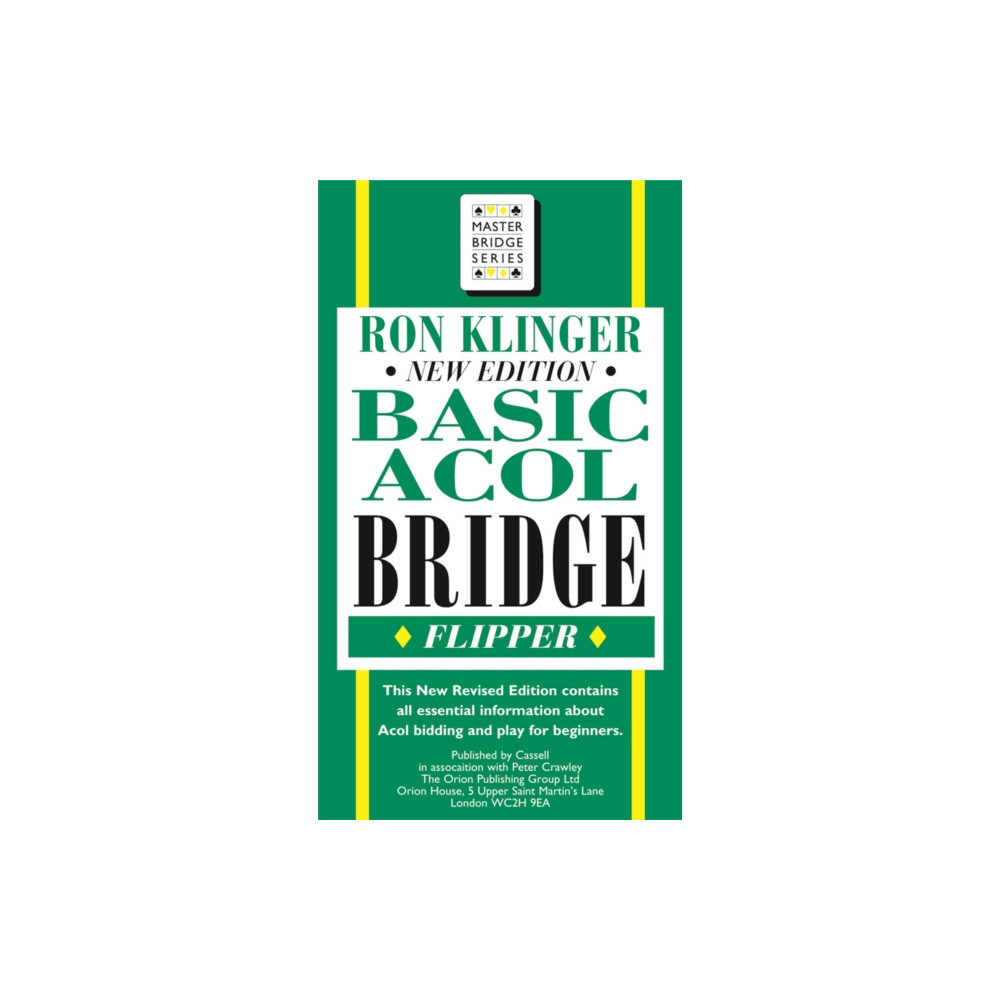 Produktbild för Basic Acol Bridge Flipper (häftad, eng)