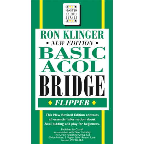 Orion Publishing Co Basic Acol Bridge Flipper (häftad, eng)