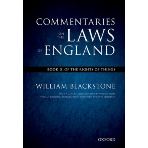 The Oxford Edition of Blackstone's: Commentaries on the Laws of England , Oxford University Press (häftad, english)
