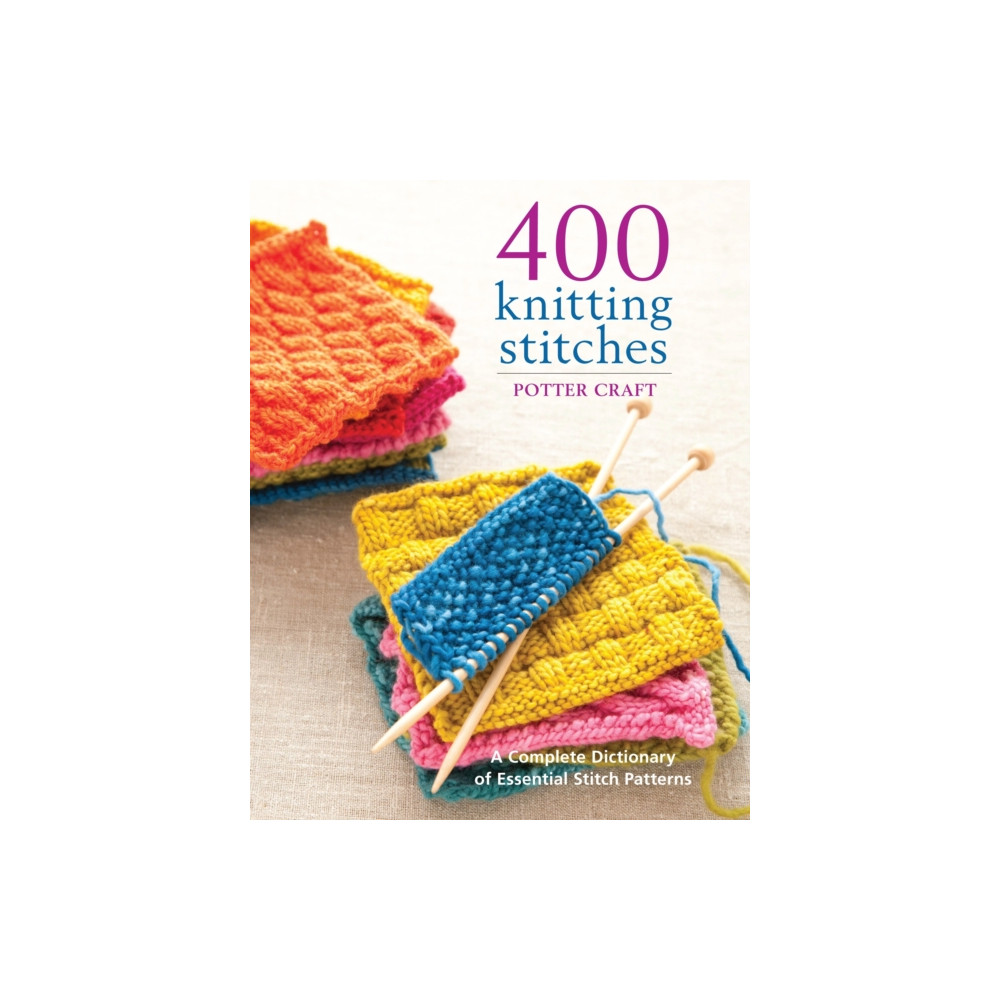Produktbild för 400 Knitting Stitches (häftad, eng)