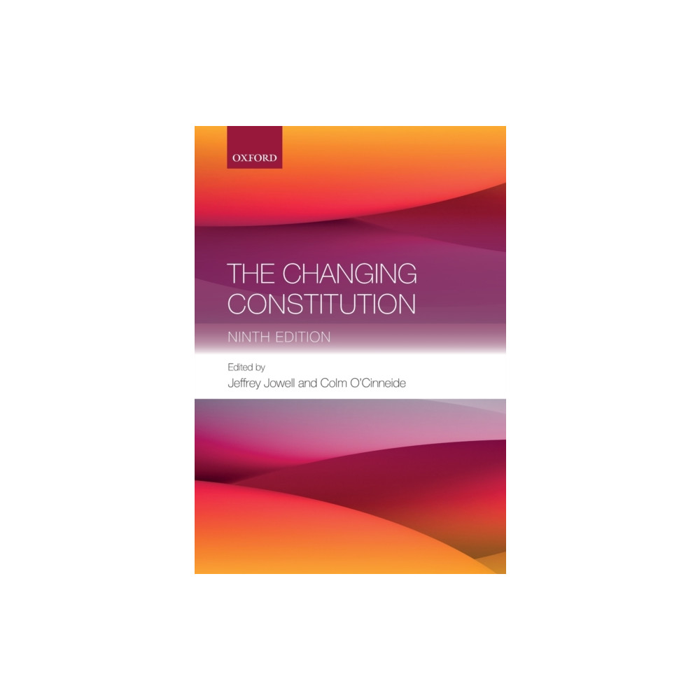 Produktbild för The Changing Constitution (häftad, eng)