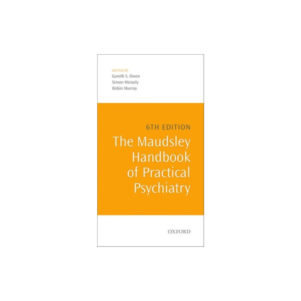 Produktbild för The Maudsley Handbook of Practical Psychiatry (häftad, eng)