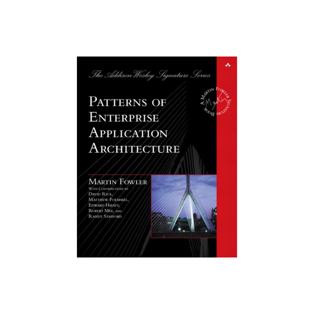 Produktbild för Patterns of Enterprise Application Architecture (inbunden, eng)