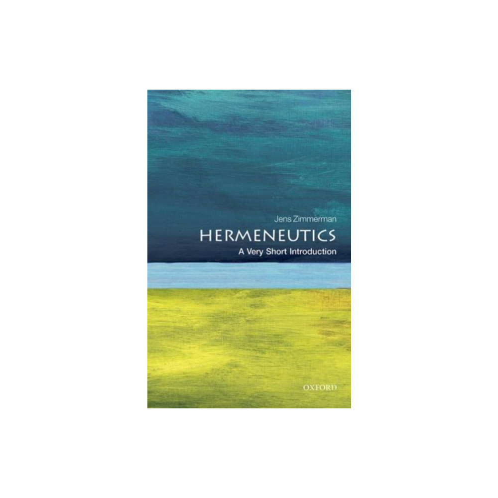 Produktbild för Hermeneutics (häftad, eng)