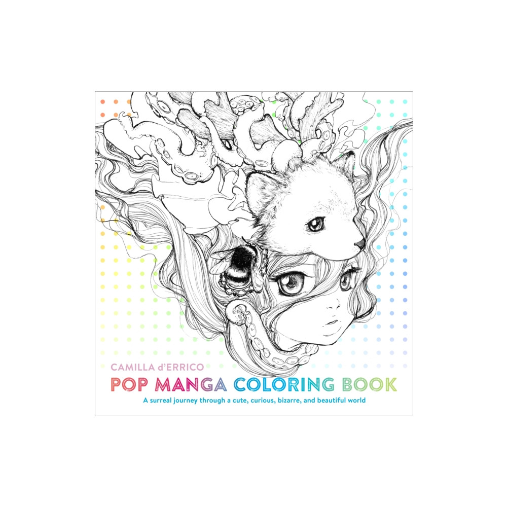 Produktbild för Pop Manga Coloring Book (häftad, eng)