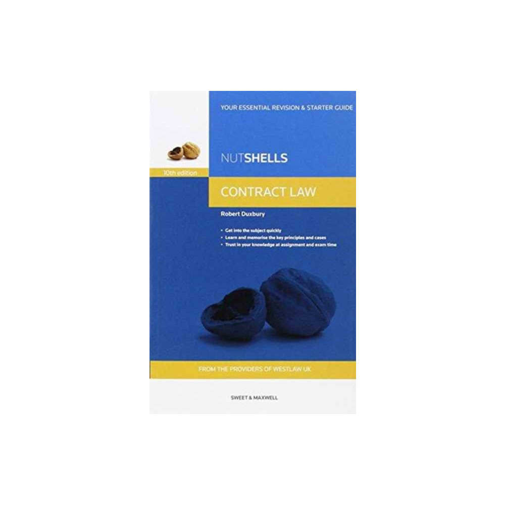 Produktbild för Nutshells Contract Law (häftad, eng)