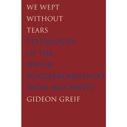 Yale university press We Wept Without Tears (häftad, eng)