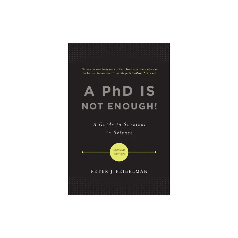 Produktbild för A PhD Is Not Enough! (häftad, eng)