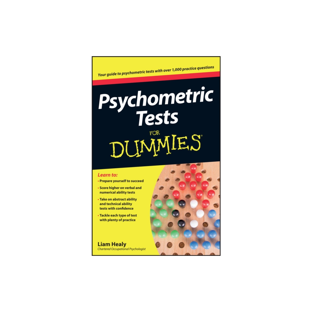 Produktbild för Psychometric Tests For Dummies (häftad, eng)