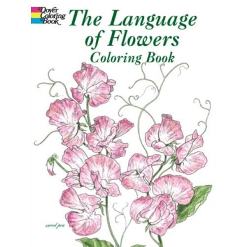 Dover publications inc. The Language of Flowers Coloring Book (häftad)